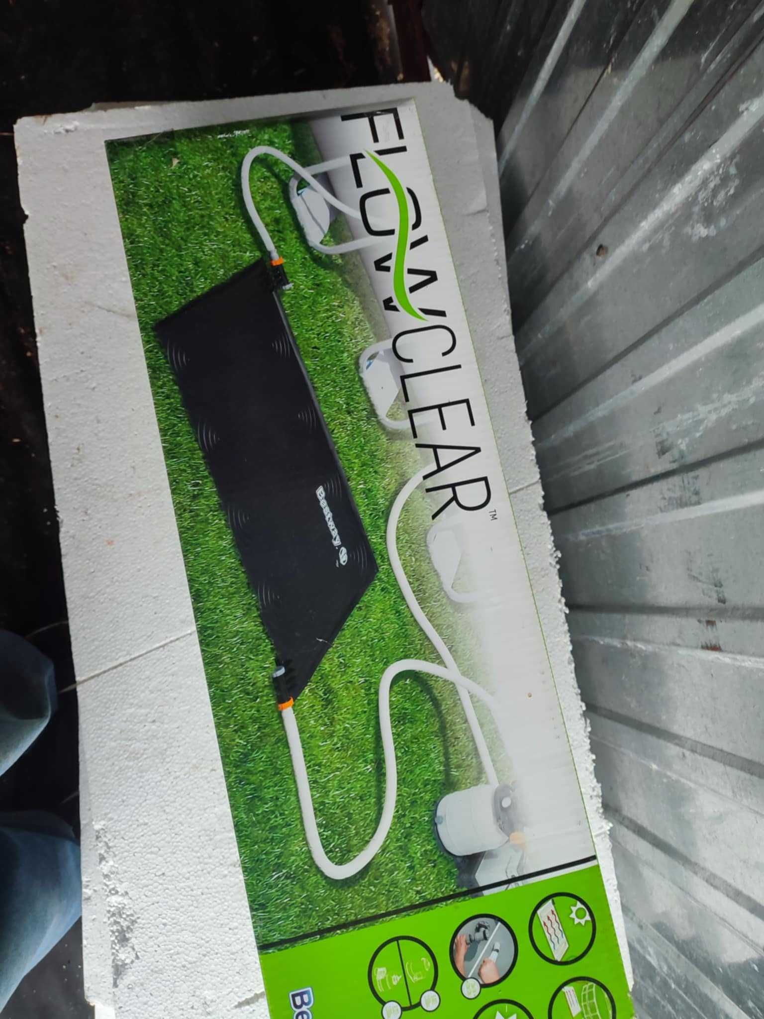 Mata solarna podgrzewają basen