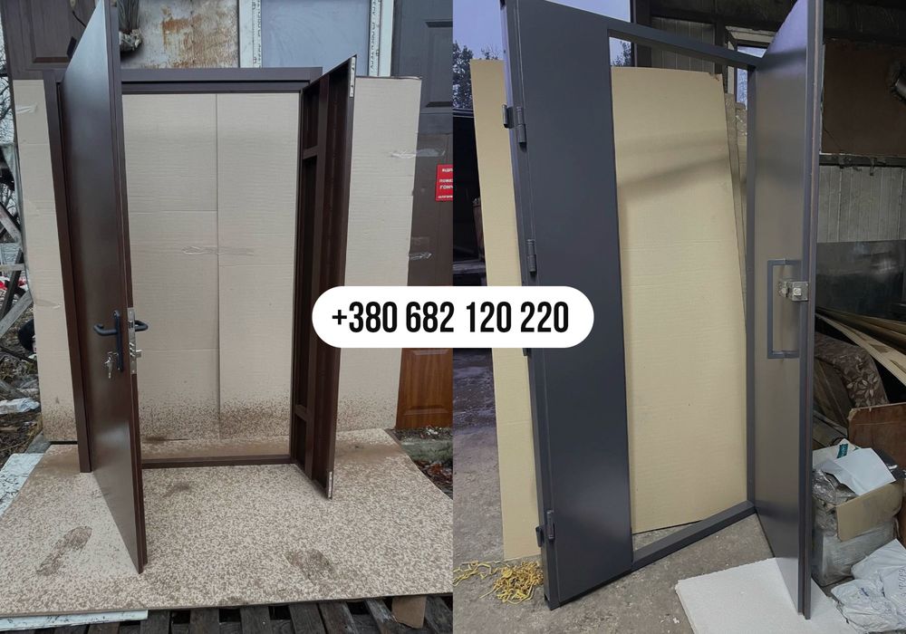 Броньовані двері на складські приміщення,  за низькими цінами!