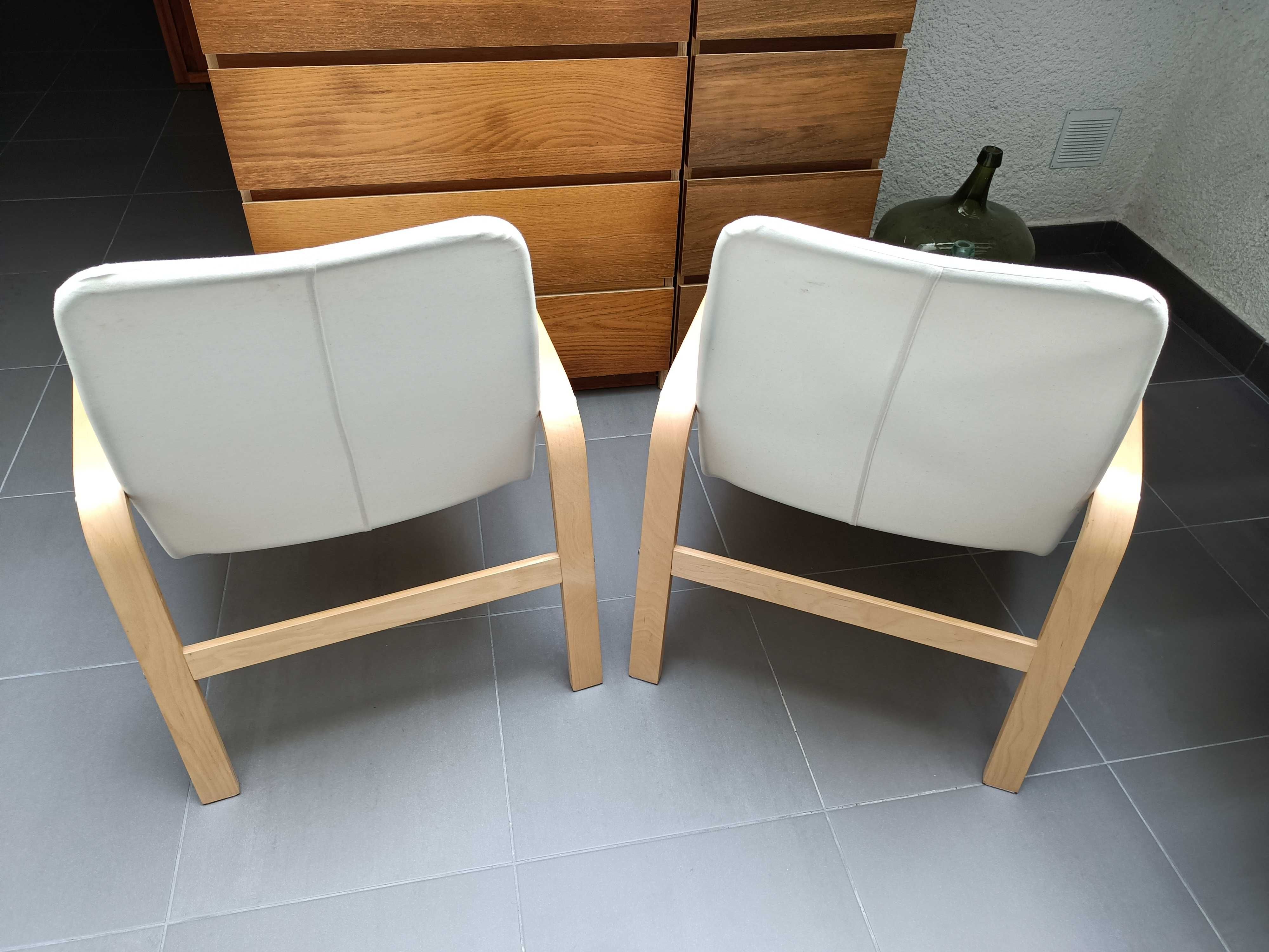 Conjunto 2 Cadeiras/Poltronas IKEA Hajdeby Stuhl – Edição Limitada