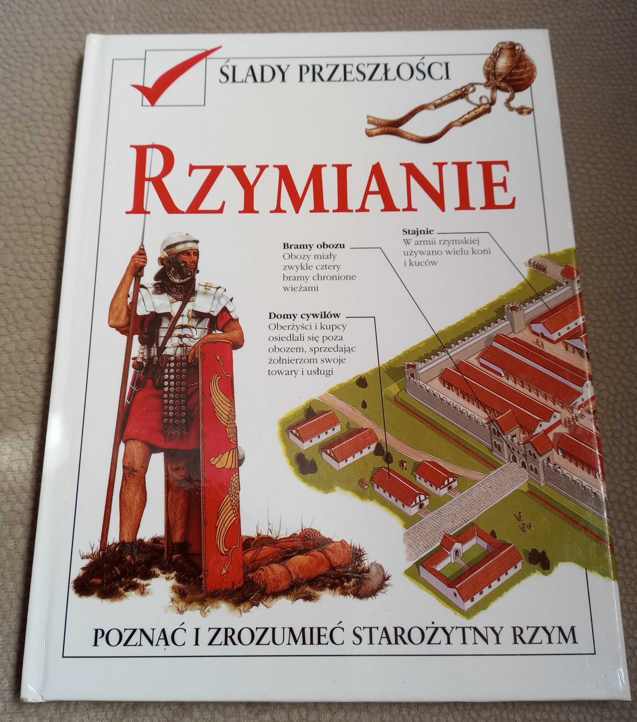 "Ślady Przeszłości" Rzymianie, Egipcjanie, Grecy - 3 książeczki
