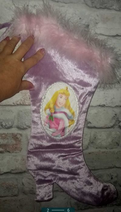 Mikolaj- grający świecący balwanek+ piernikowy ludzik i skarpeta