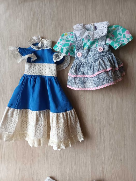 Одежда для кукол 2 платья панталоны