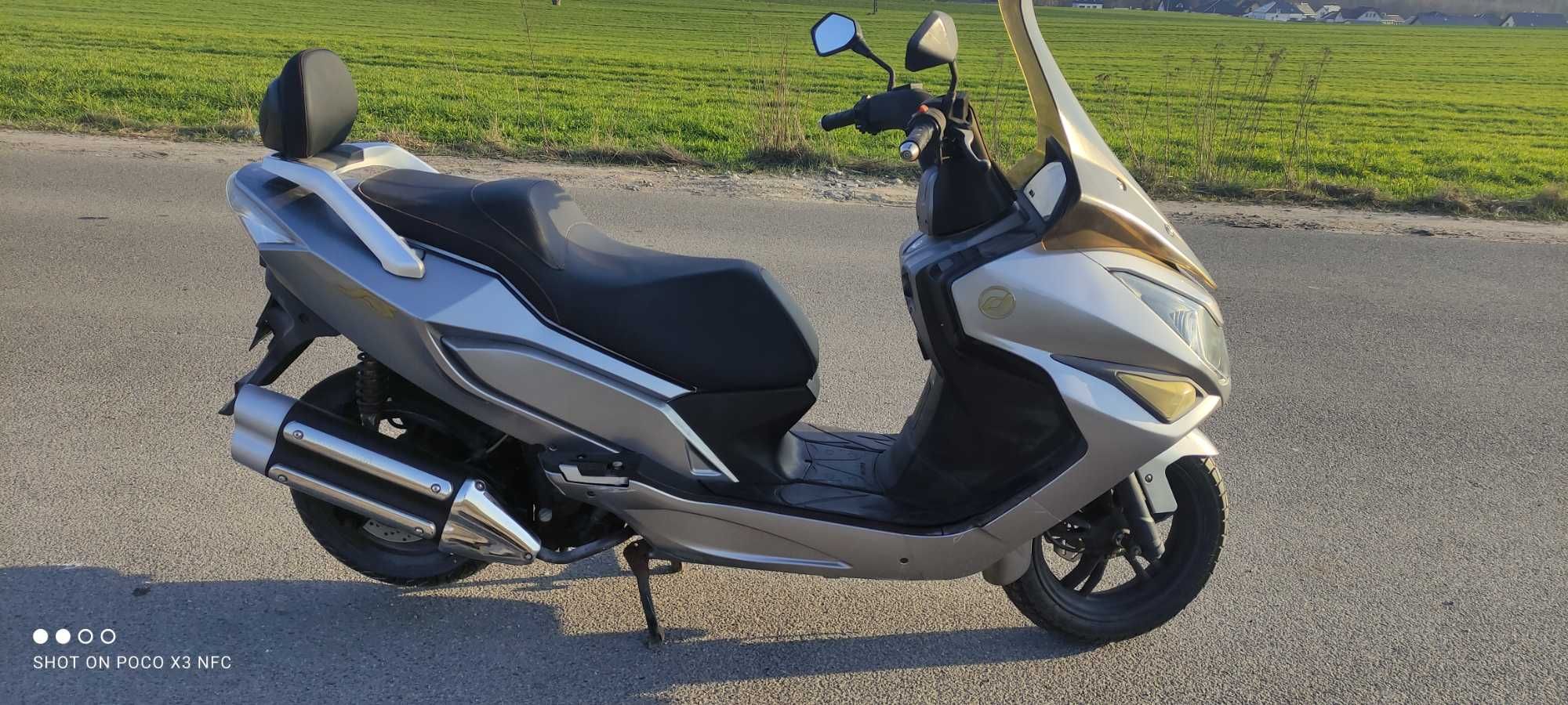 DAELIM S3 125 z 2015r przebieg 16 200 km zamiana  transport