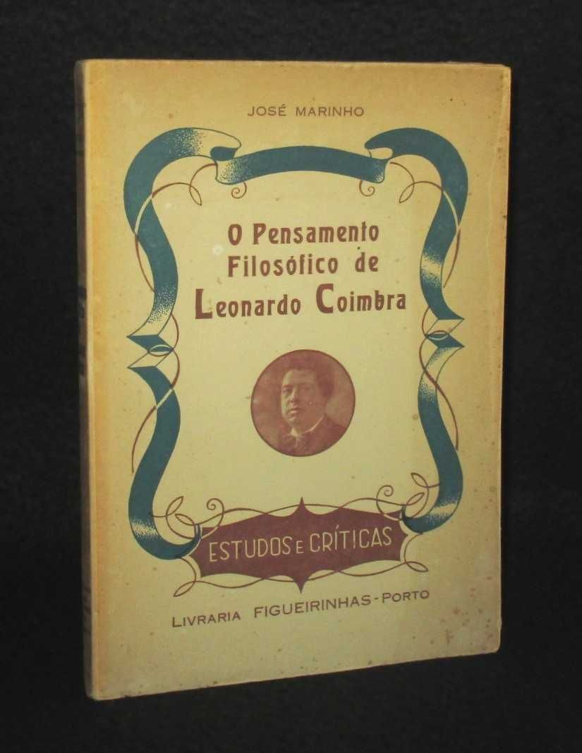Livro O Pensamento Filosófico de Leonardo Coimbra José Marinho