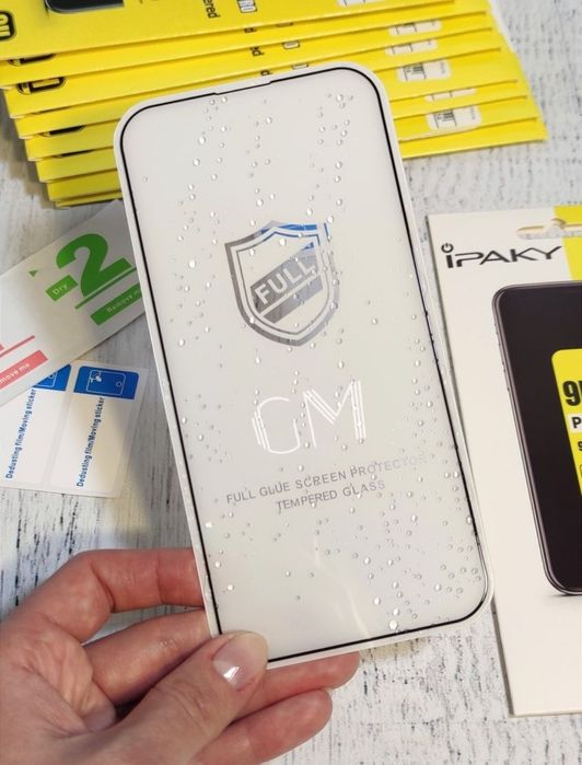 Захисне скло ipaky  для iPhone X 15 15 Plus 16 Pro защитное стекло