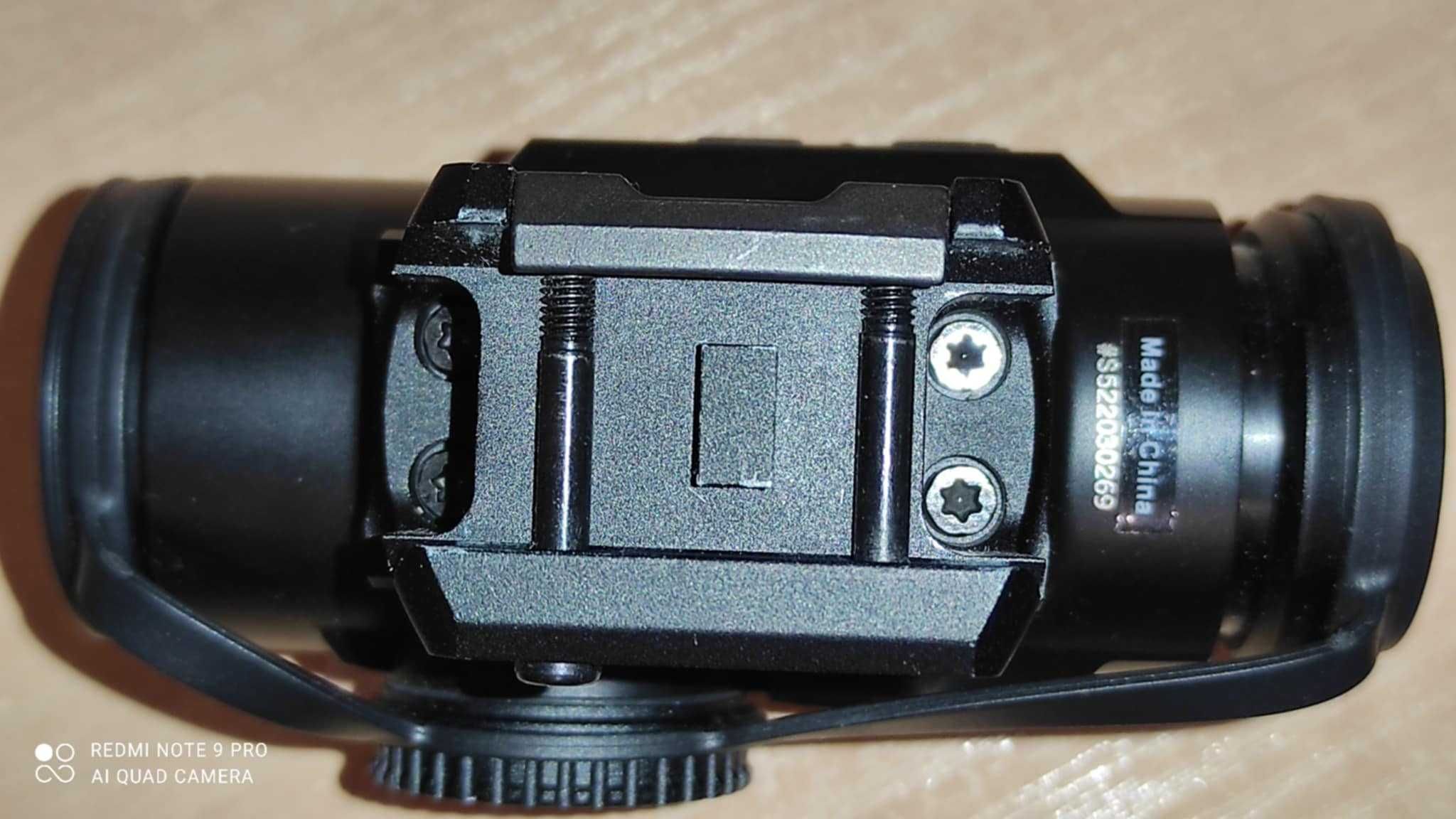 Коллиматорный прицел Vortex Spitfire 5X на Weaver