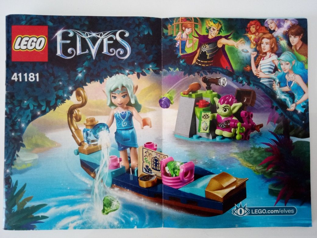 Klocki LEGO Elves  Gondola Naidy i Gobliński złodziej 41181