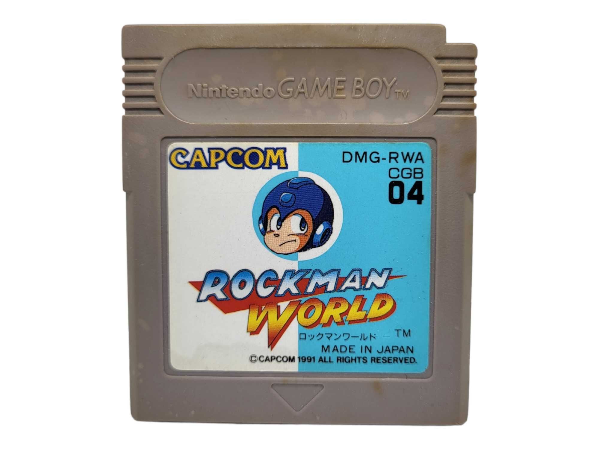Rock Man World Mega Man Game Boy Gameboy Classic