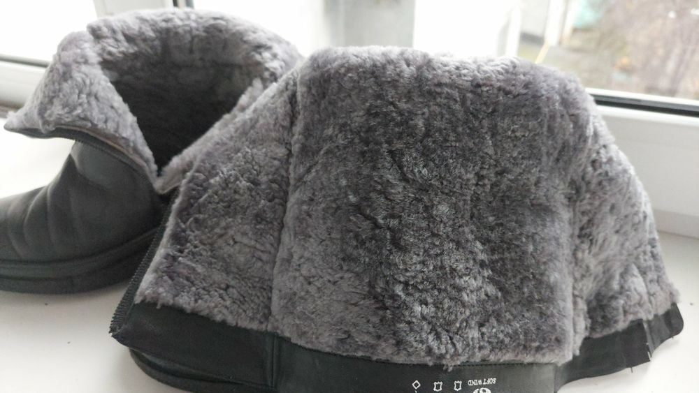 Чоботи на цигейці/Сапоги на цигейке 39 размер