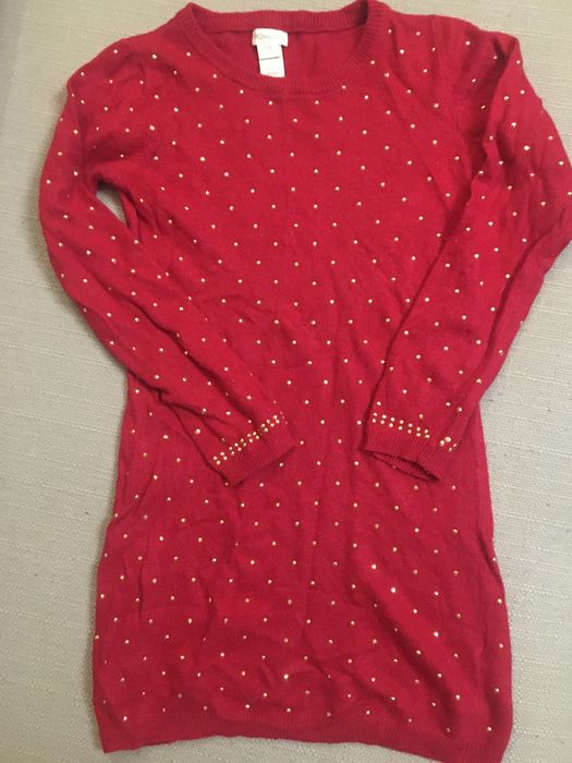 Cienki sweter Monsoon z angorą, 7-8 lat