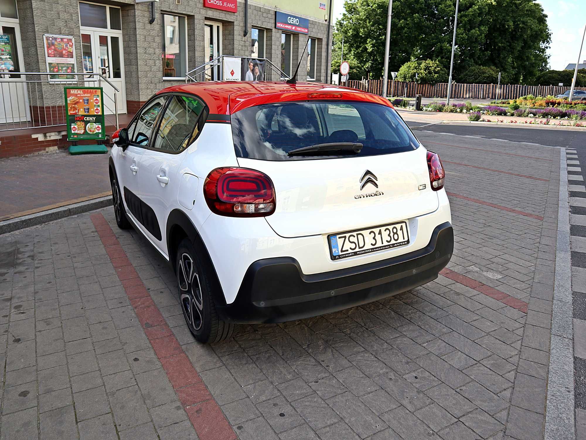 Citroen C3 Shine, 1,2 benzyna 2018 r.