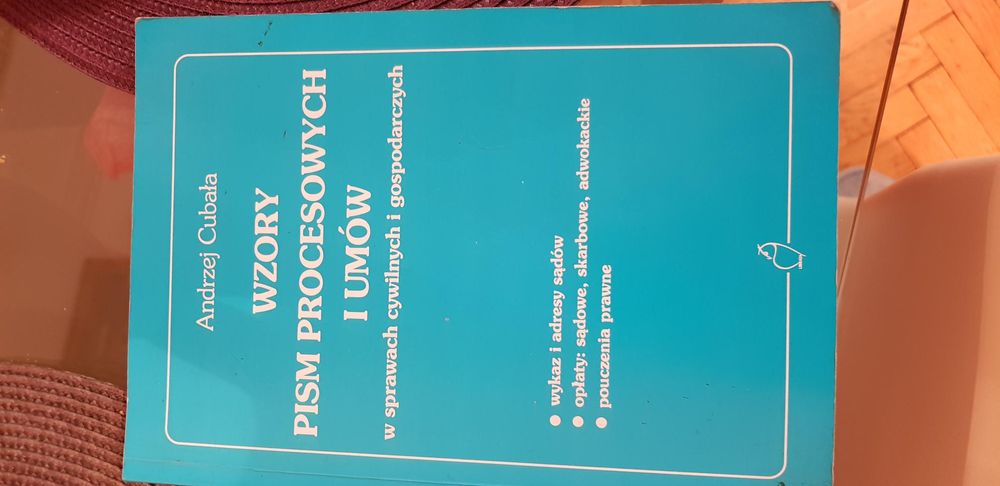 Wzory pism procesowych i umow