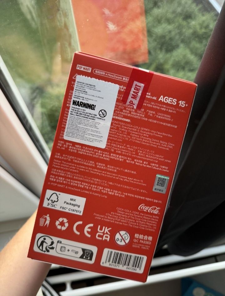 ОРИГІНАЛ‼️the monster LABUBU coca cola