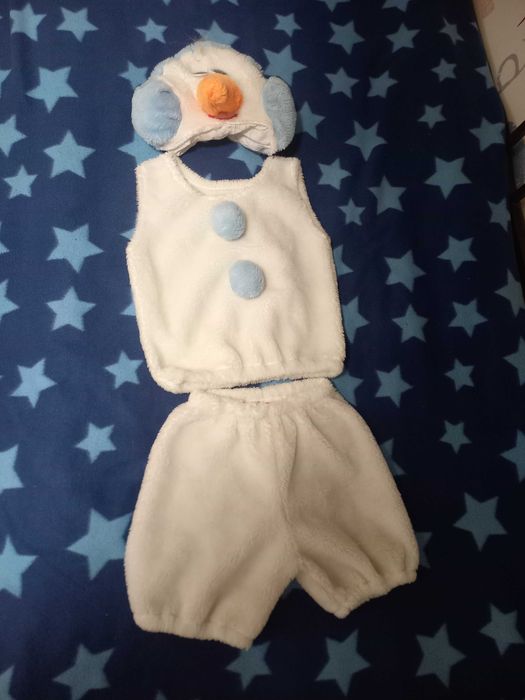 Новорічний костюм сніговика, 4-6 років