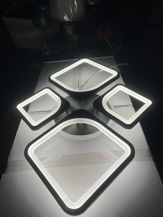 ЛЕД світлодіодна люстра світильник 70 ватт (БЕЗКОШТОВНА Доставка)