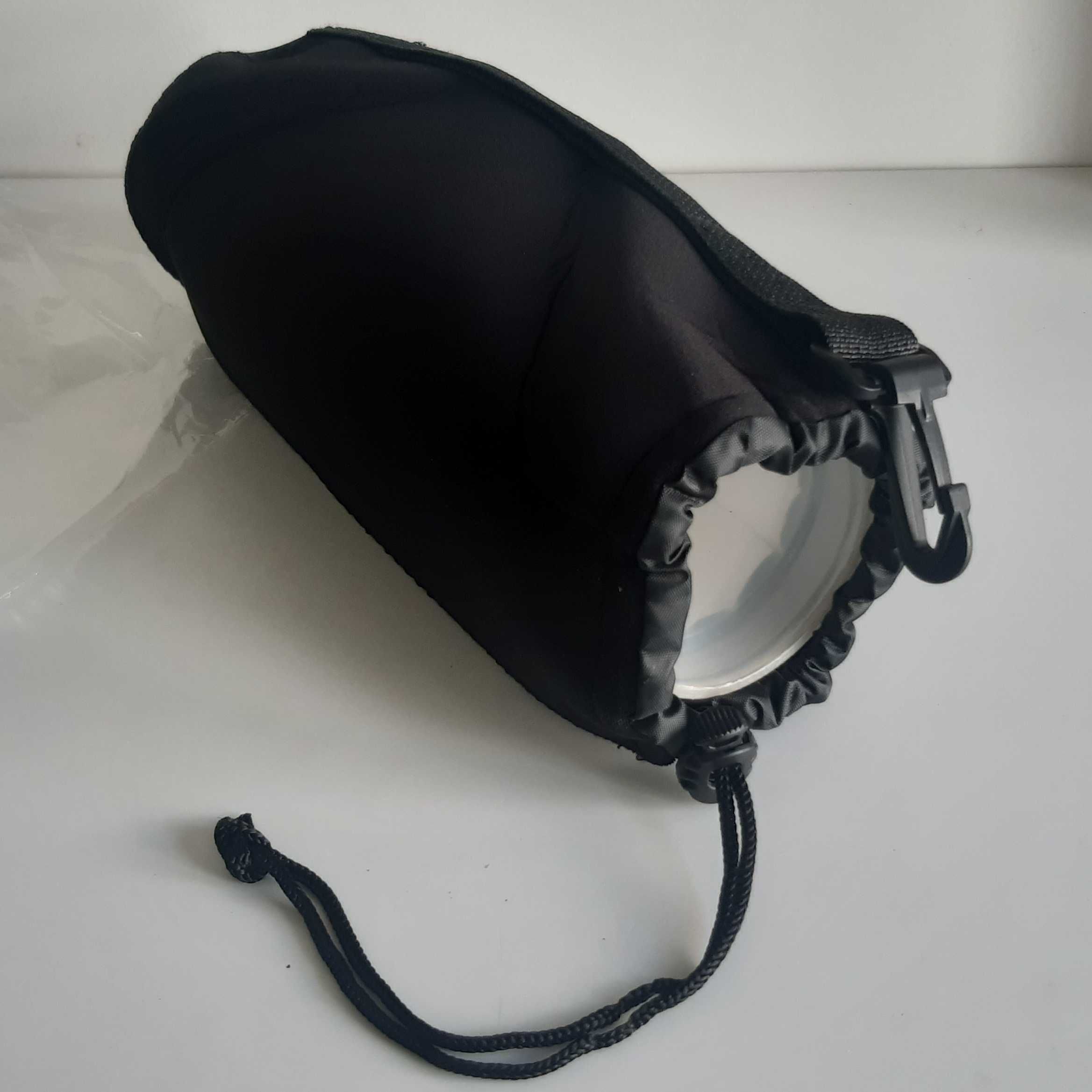 Bolsa Protecção Lente Fotográfica 16cm Neoprene Impermeável Nova