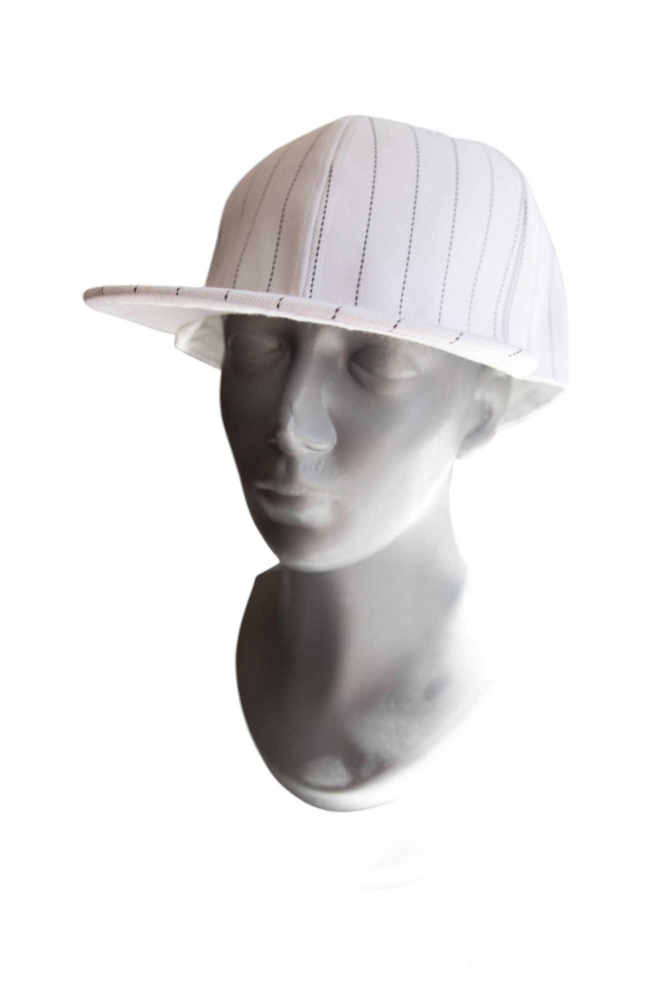 Czapka z Daszkiem Męska CAP BIAŁA 57 cm Koszykówka na Deskorolkę Modna