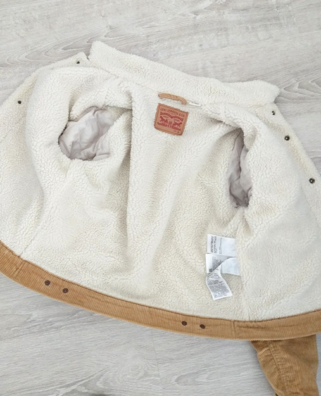 Куртка шерпа Levi's оригинал