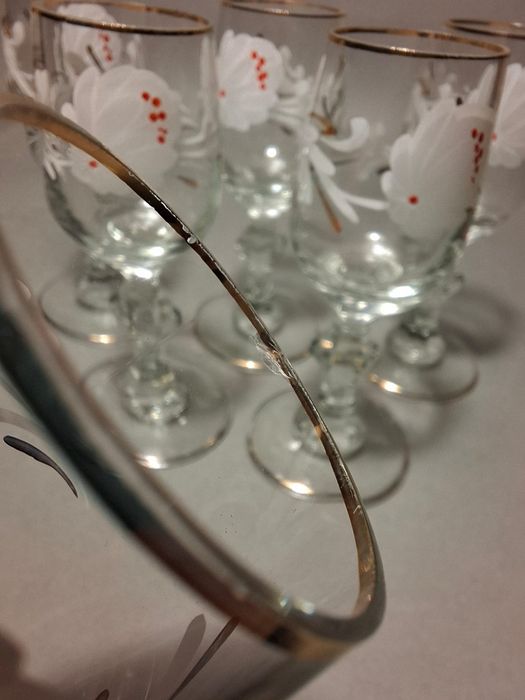 Kieliszki do wódki prl