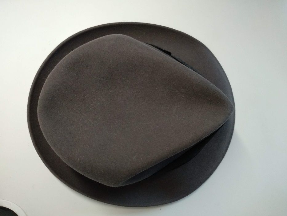 Vintage Chapéu Fedora Knox Fifth Av. tamanho 6 7/8 (56cm) - impecável