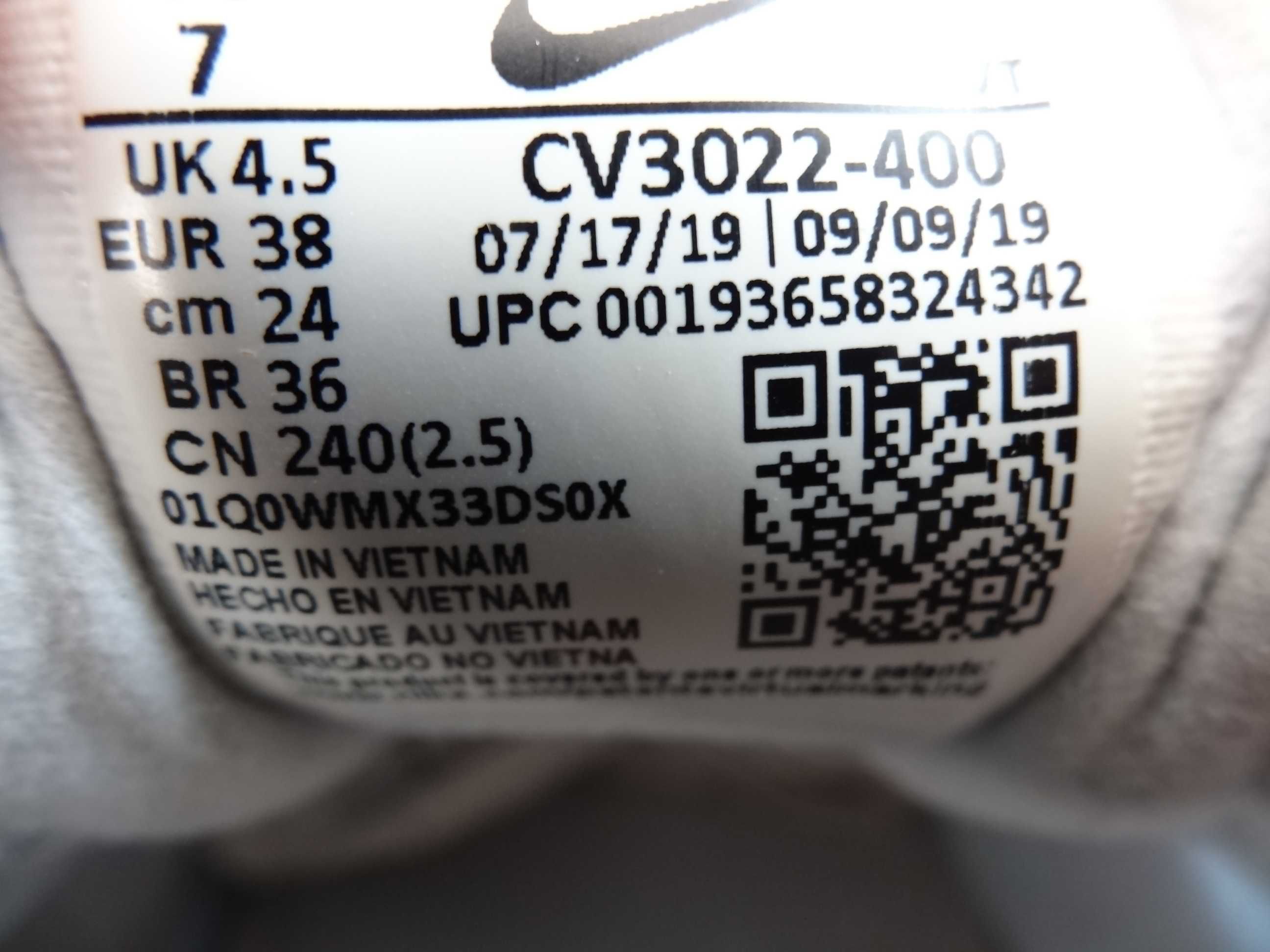 Buty NIKE AIR MAX 270 REACT roz 38 UNISEX Bieganie Sportowe