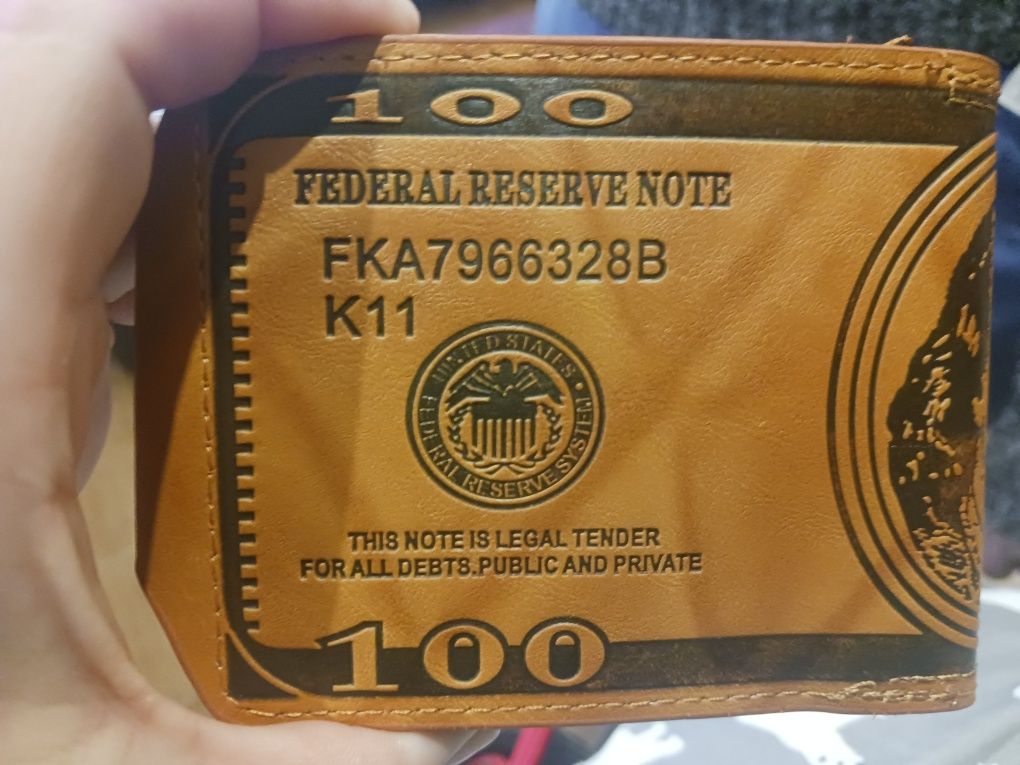 Komplet męski czapka futro szalik komin portwel