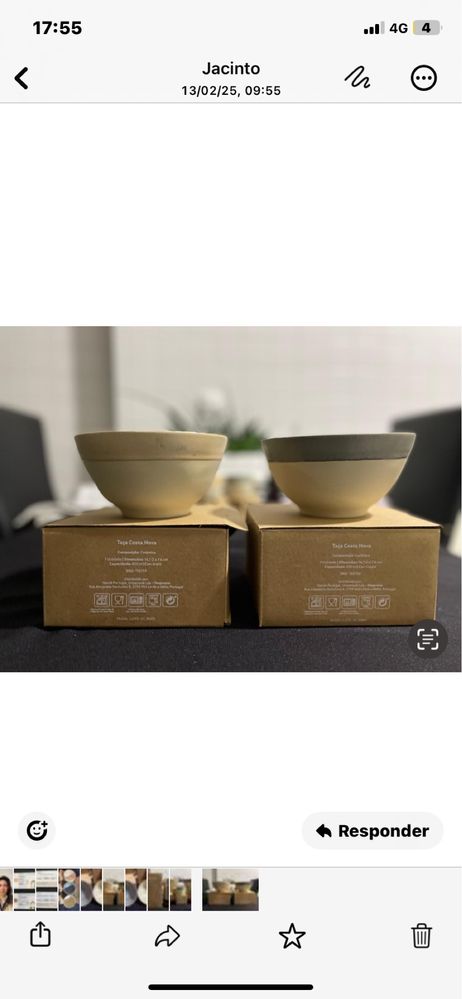Taças para leite ou café Nespresso