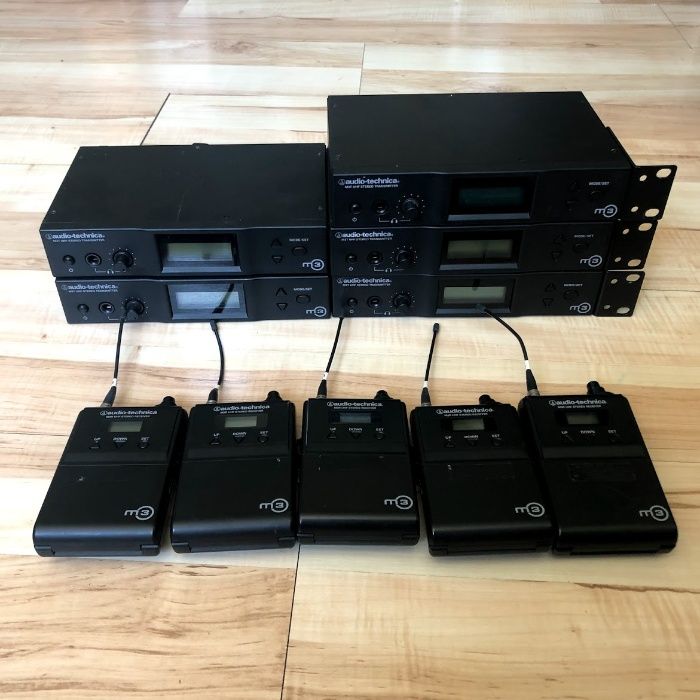 Shure PSM Sennheiser EW300 IEM G2, Audio technica M2, M3, AKG IVM4500