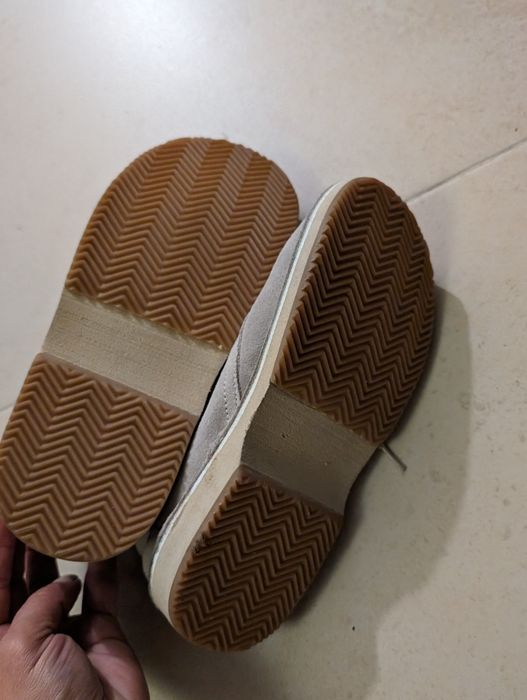 Sapato tipo alentejano, pele, criança Novo