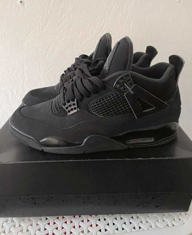 Nike Air Jordan 4 Retro Black Eu 40