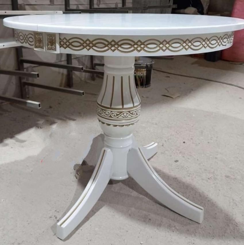 Обеденный раскладной стол Обідній кухонний розкладний дерев’яний стіл
