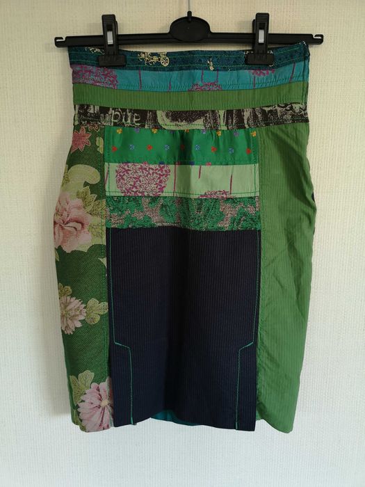 Desigual spódnica 38 jedyna niepowtarzalna wysoki stan sexy wiosna