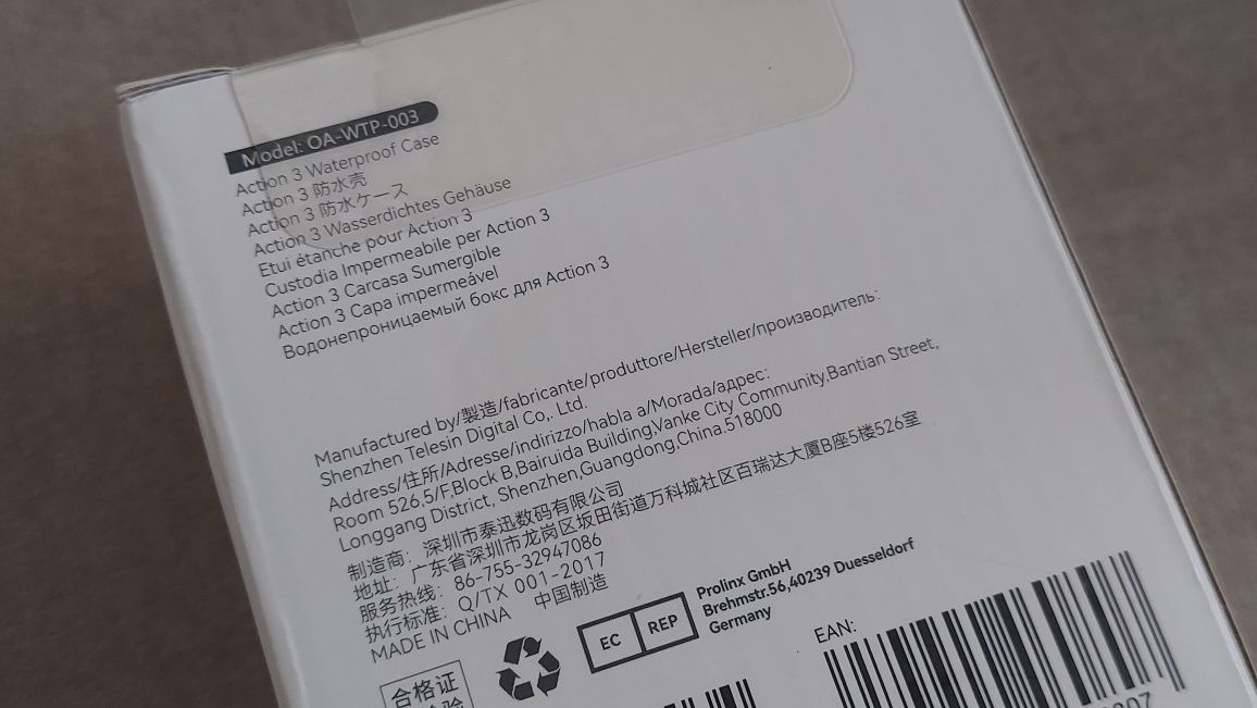 Waterproof Case do Osmo Action 3