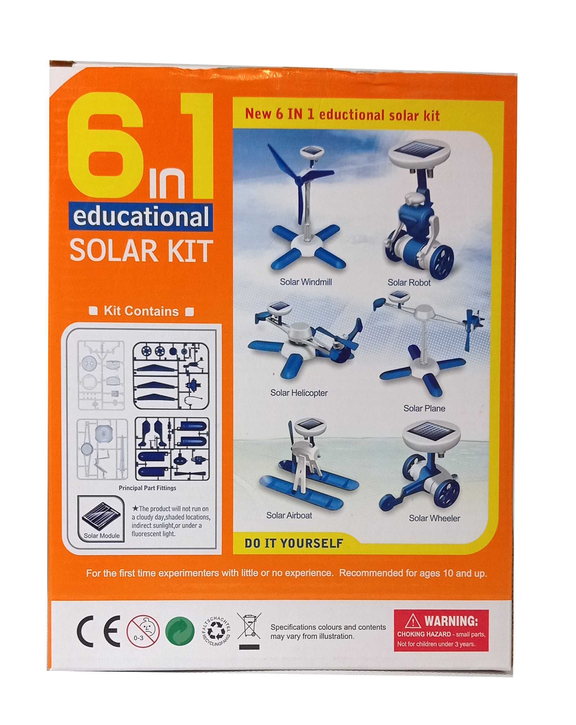 Robot solarny 6w1