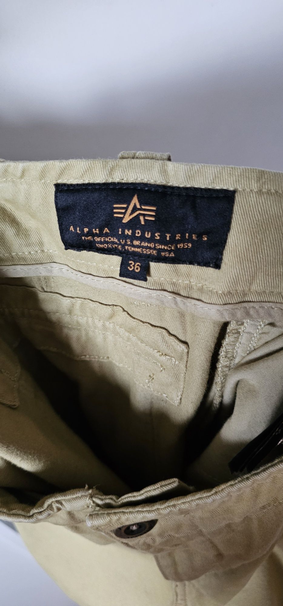 Spodnie Alpha Industries