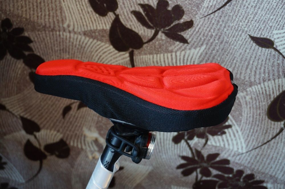 М'яка накладка чохол на велосипедне сідло, чехол на седло