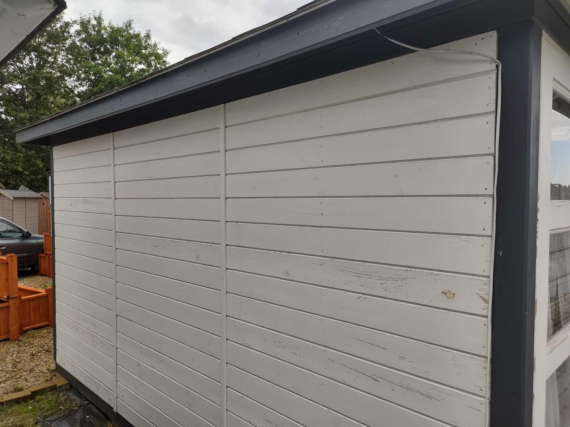 Altana ogrodowa,altanka drewniana,przeszklona P14 4x4m Promocja