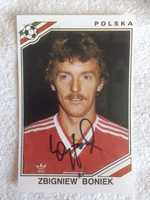 Zbigniew Boniek oryginalny autograf