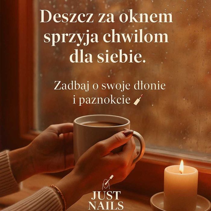 Umów się na manicure hybrydowy / żelowy. Just-Nails.eu Szczecinek