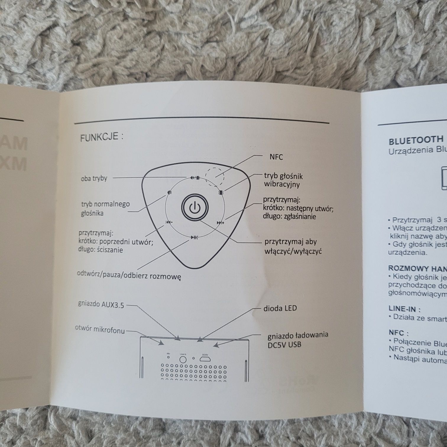 Głośnik bluetooth Maxton Altar MX300