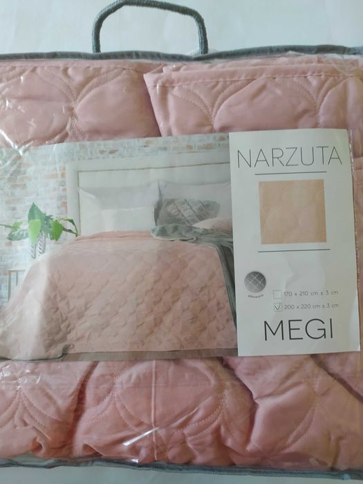 Narzuta 200x220cm Antyczny róż