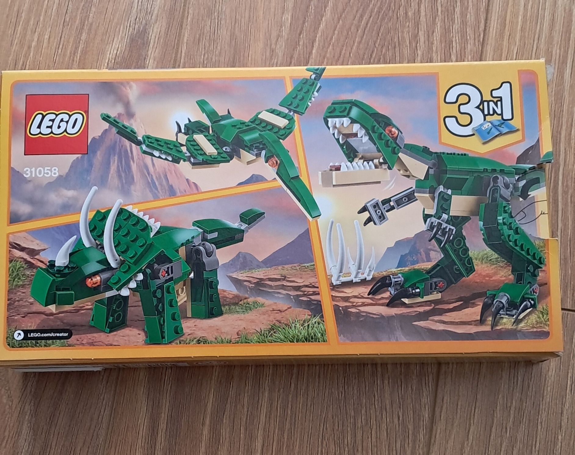 Lego 3w1 CREATOR 31058