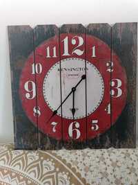 Relógio de Parede em madeira 50x50cm