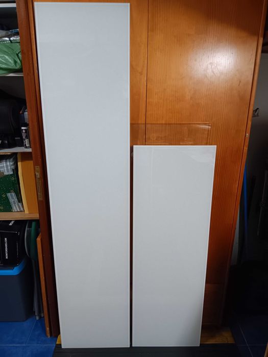 Tampo em vidro Branco 40*1.80