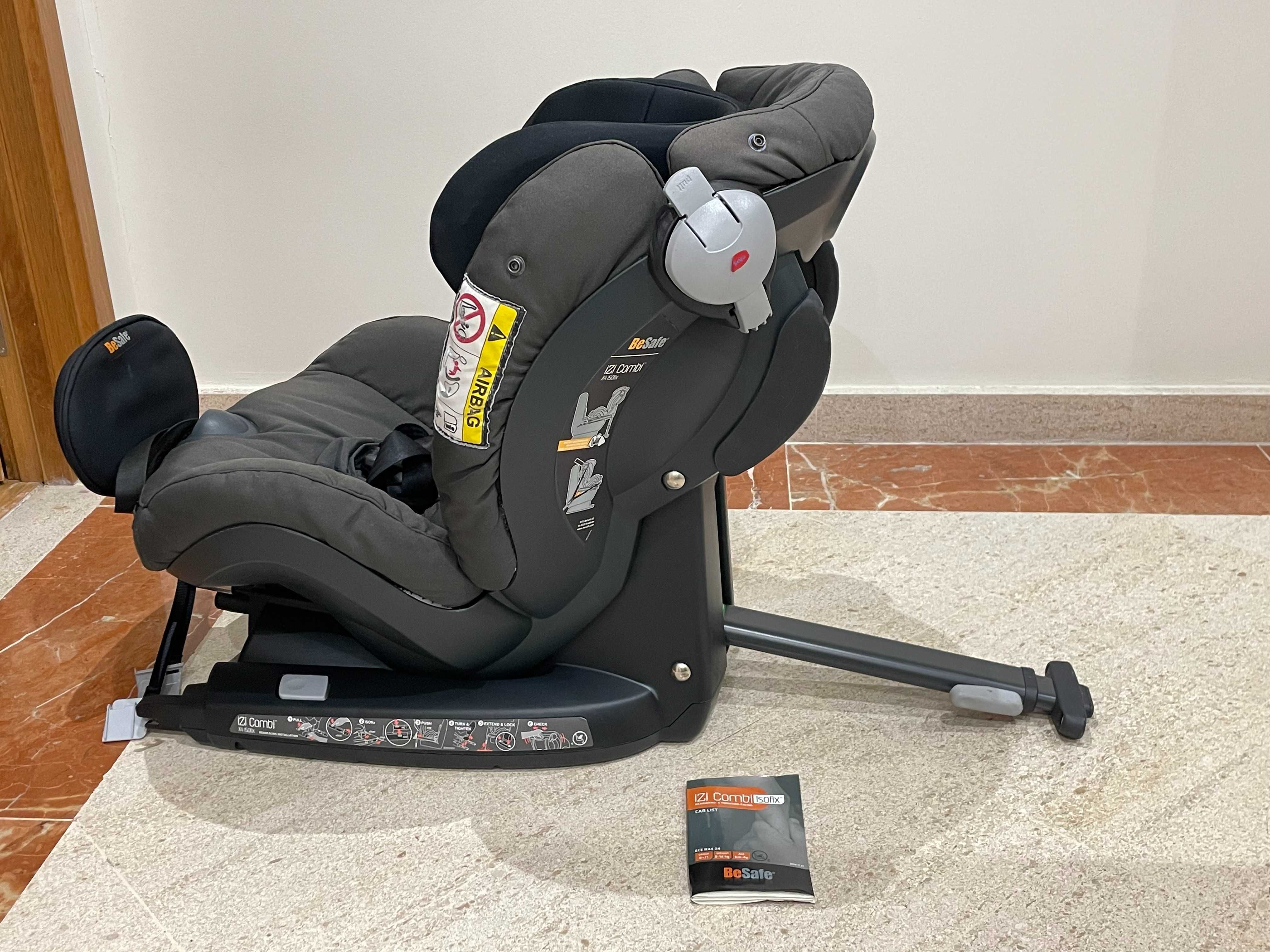 Cadeira Auto BeSafe iZi Combi X4 Isofix - Group 0+/1-EXCELENTE ESTADO