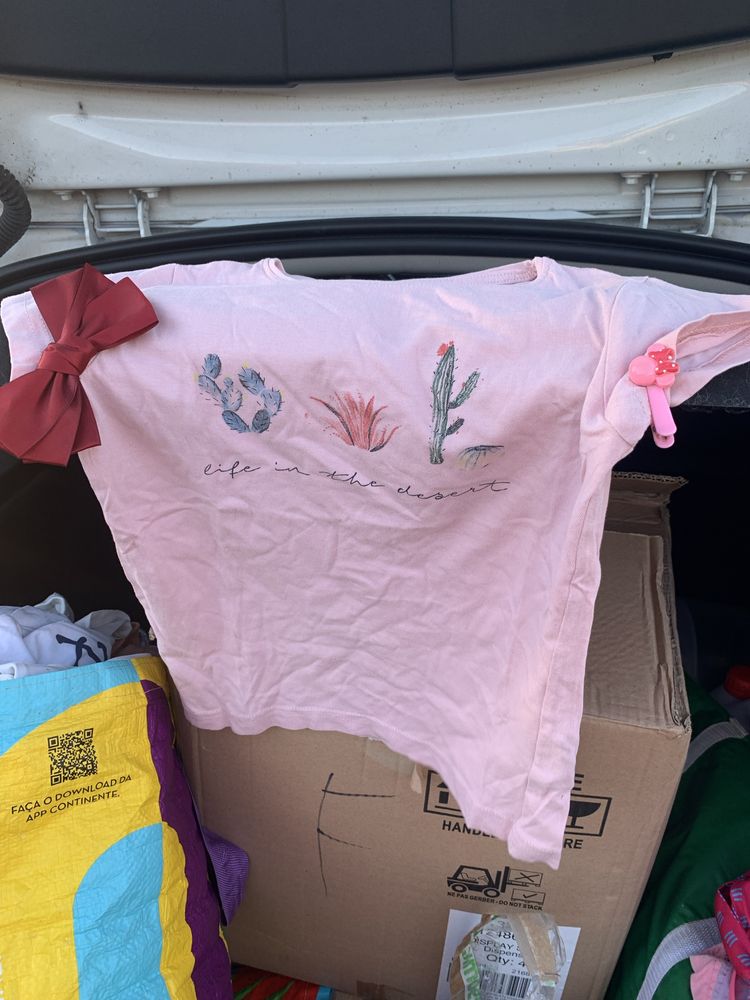 Tshirt rosa love my tee