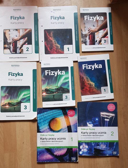 Podręczniki technikum i szkoła podstawowa
