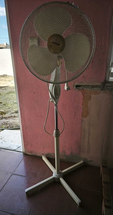 Ventoinha de pé usada