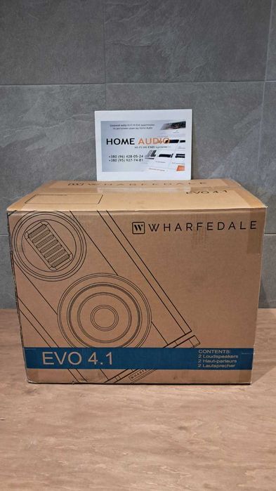Акустика Wharfedale EVO 4.1 в наявності (EVO 5.1/EVO 5.2 /EVO 5.3)