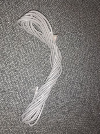 Сірий кабель для інтернета новий 7.5 м